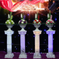 Natural marble stone wedding decoration flowerpot pillars columns